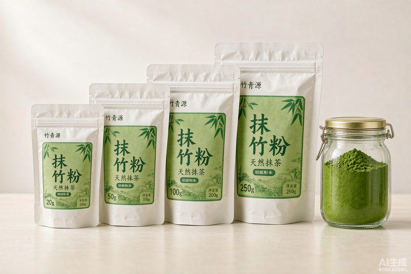 抹竹粉产品线